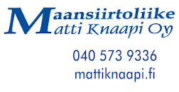 Maansiirtoliike Matti Knaapi Oy logo